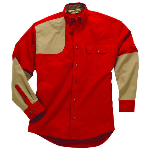 bob allen hunting gear Bob Allen Standard High Prairie Long Sleeve Hunting Shirt Red/Tan 4XL 0HU127RT4