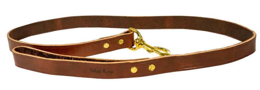 Mud River Leather Dog Leads