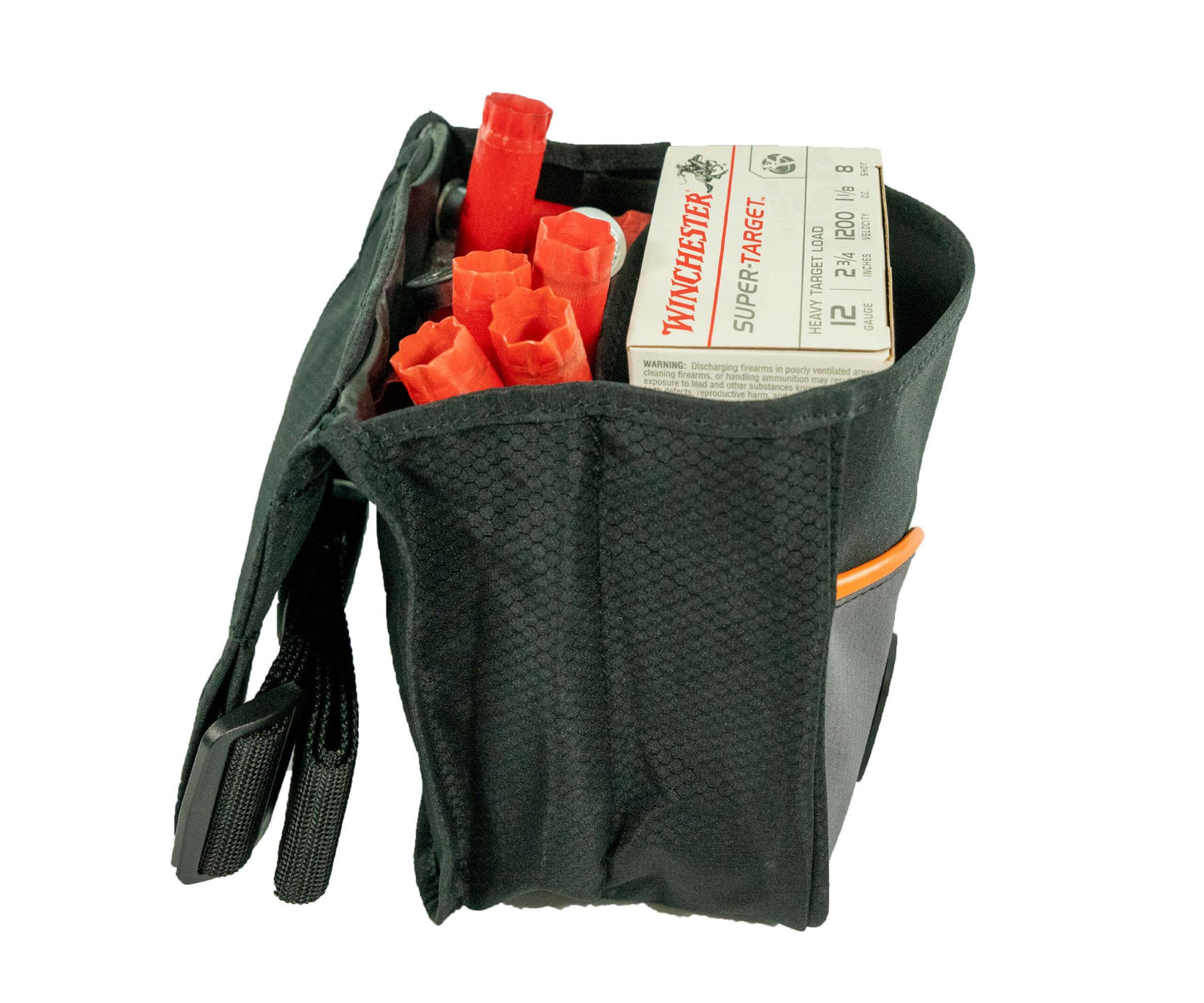 Bob Allen Club Series Divided Shell Pouch with Belt