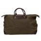 1901 Canvas & Leather Rectangular Travel Duffel