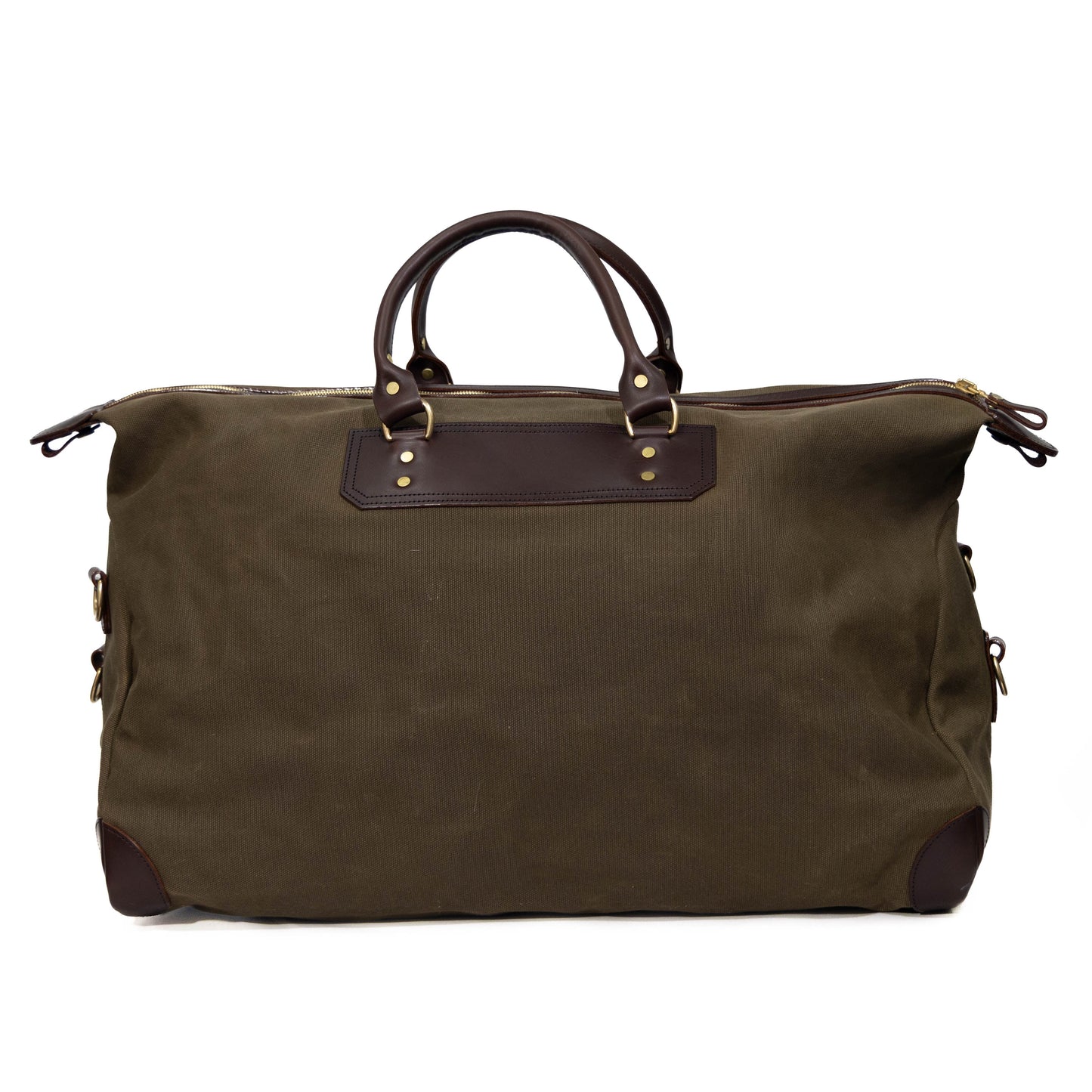 1901 Canvas & Leather Rectangular Travel Duffel