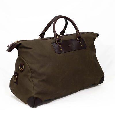 1901 Canvas & Leather Rectangular Travel Duffel