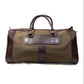 1901 Canvas & Leather Round Duffel