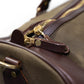 1901 Canvas & Leather Round Duffel
