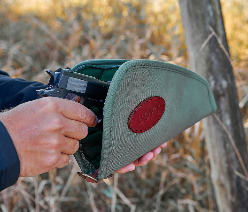 Heart-Shaped Handgun Case w/Accessory Pockets