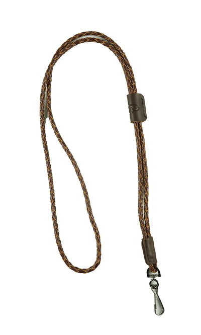 Single Leather Lanyard