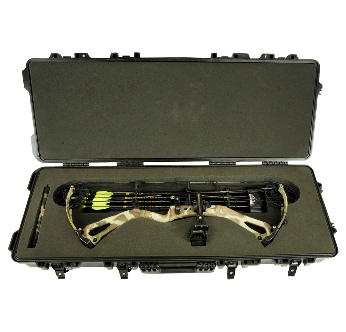 H44 Compact Gun/Bow Case w/Wheels