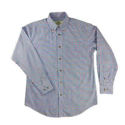 Boyt Red-White-Blue Check Twill Shirt
