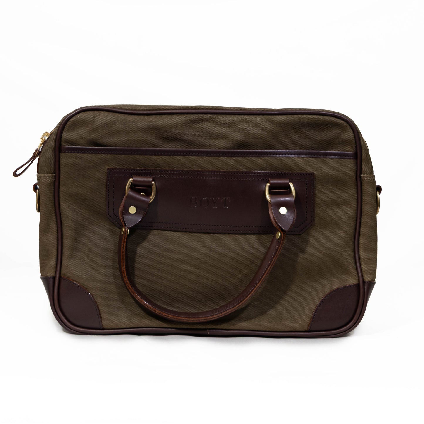 1901 Canvas & Leather Briefcase