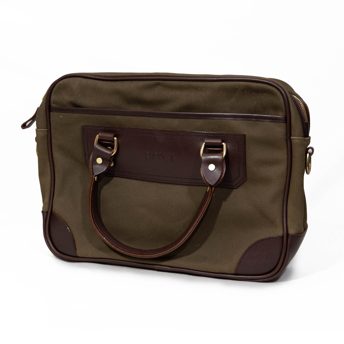 1901 Canvas & Leather Briefcase