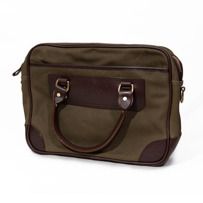 1901 Canvas & Leather Briefcase
