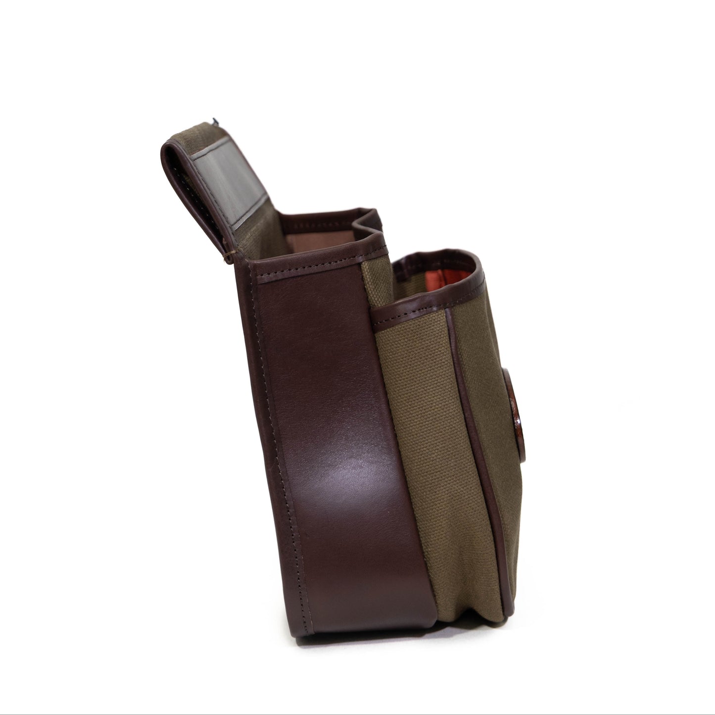 1901 Canvas & Leather Shell Pouch
