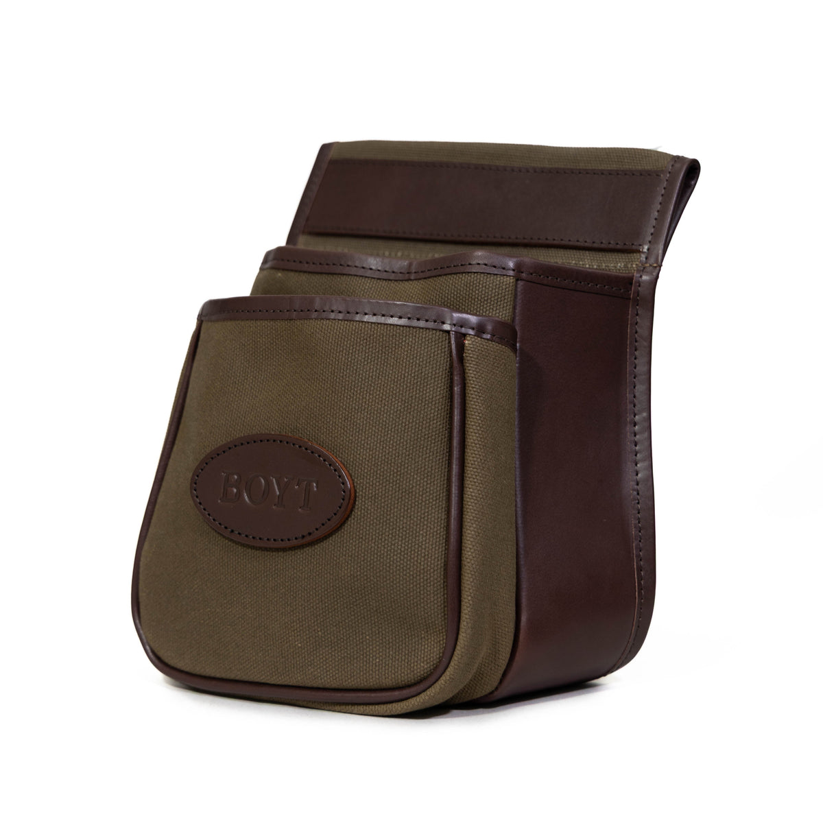 1901 Canvas & Leather Shell Pouch