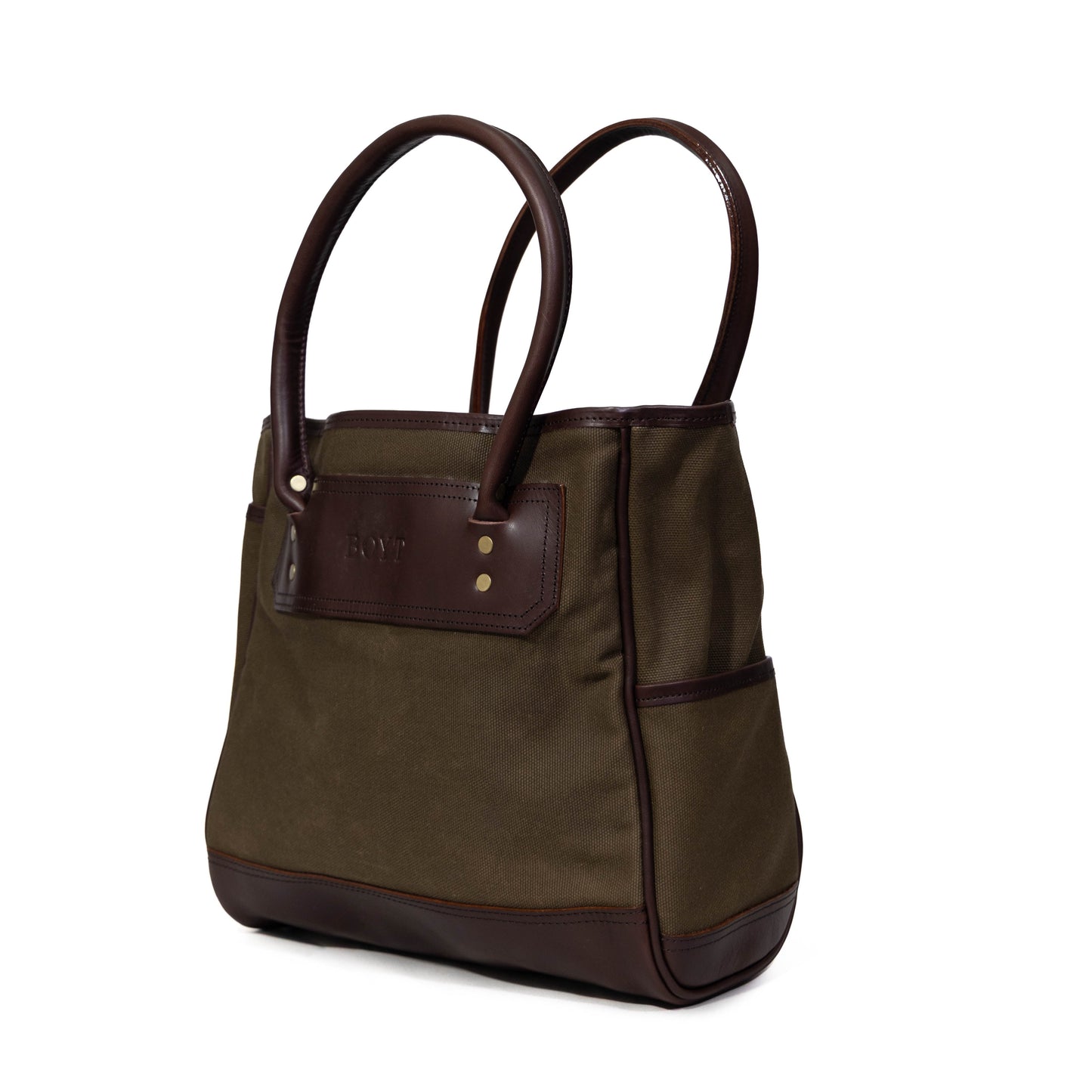 1901 Canvas & Leather Tote Bag