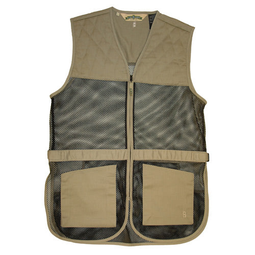 bob allen hunting gear Bob Allen Full Mesh Dual Pad Shooting Vest 4XL / Sage