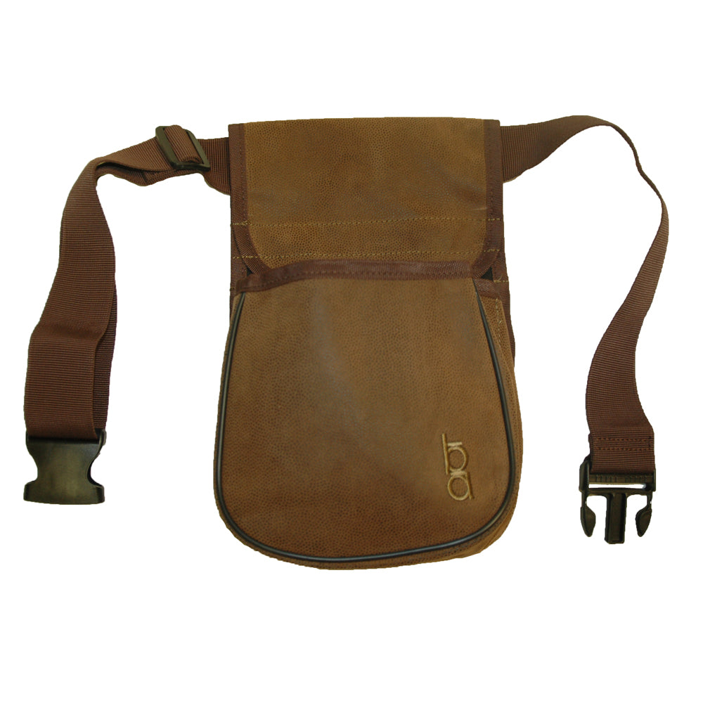 Classic Series Distressed Leather Divided Shell Pouch