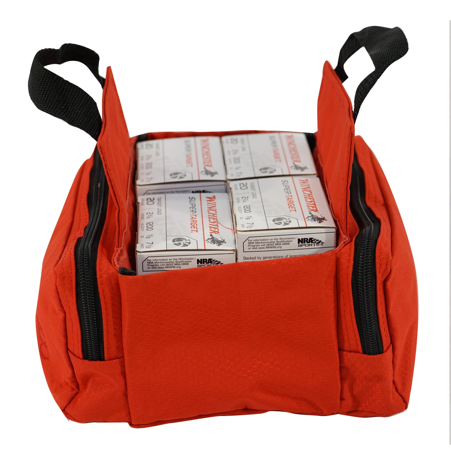 Team Series Four-Box Carrier with Accessory Pockets and Flap