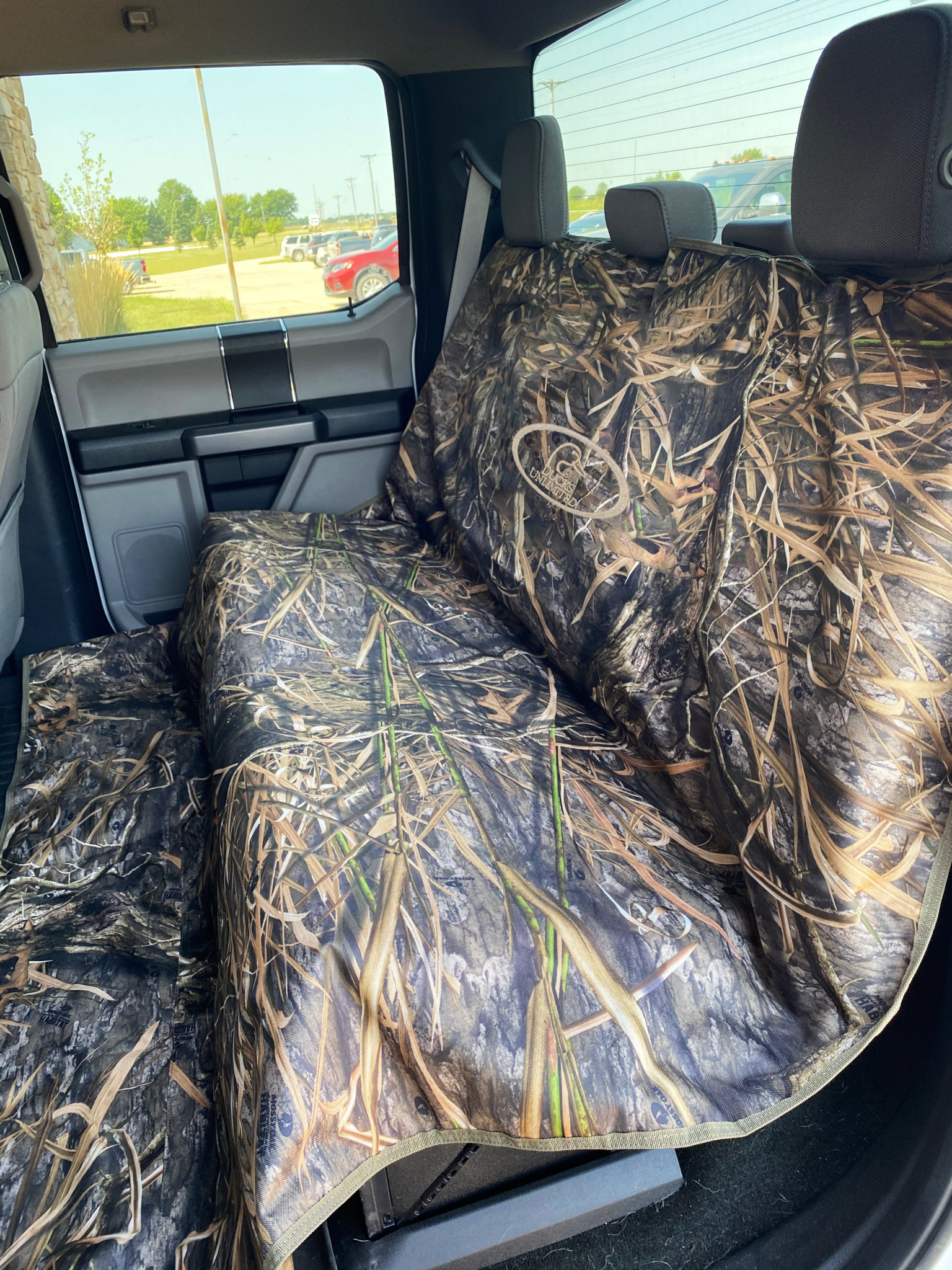 Ducks Unlimited/Mud River Two Barrel Double Seat cover
