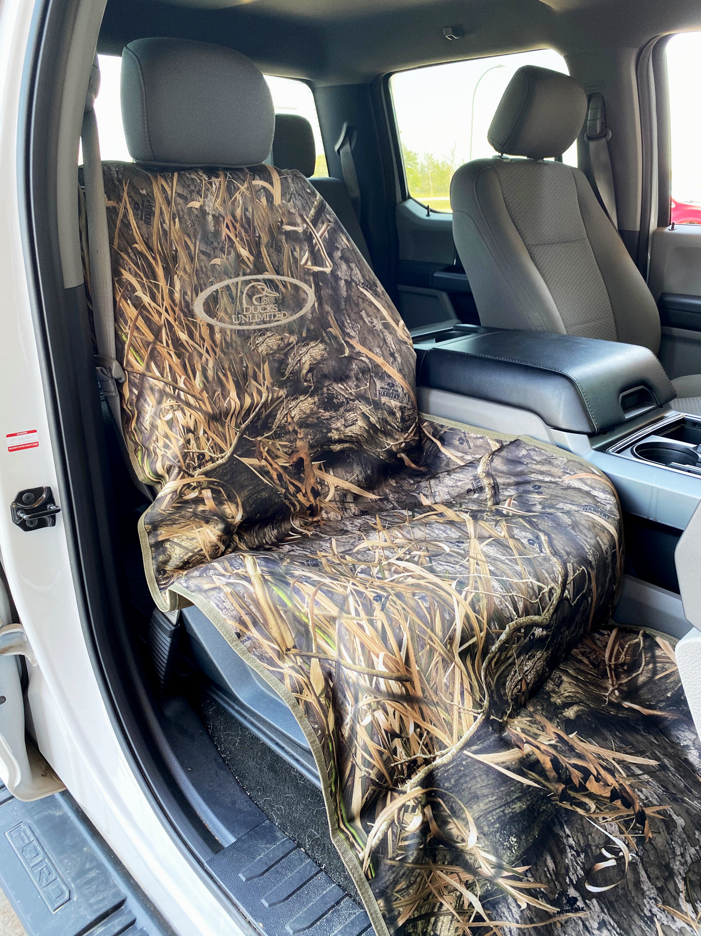 Ducks Unlimited/Mud River Shotgun Single Seat Cover