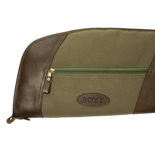 Boyt Leather & Canvas Rifle Case