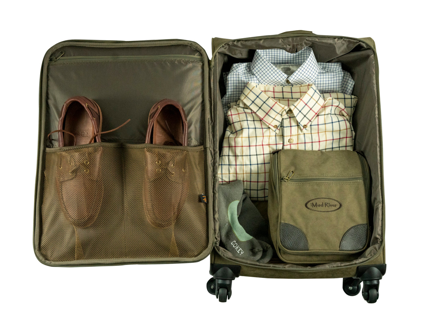 Mud River Rolling Suitcase