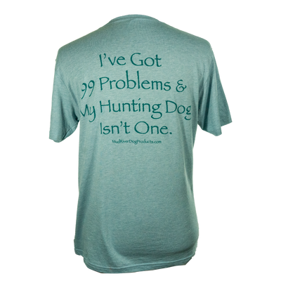 99 Problems Short Sleeve T-Shirt Vintage Blue