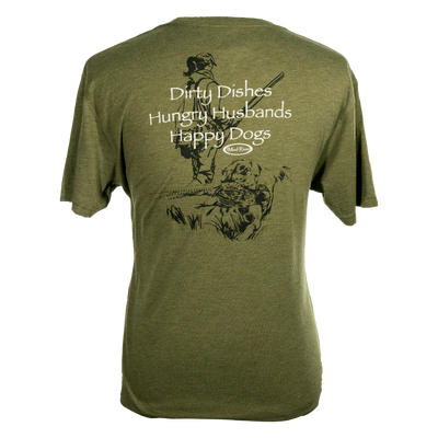 Dirty Dishes Short Sleeve T-Shirt Green