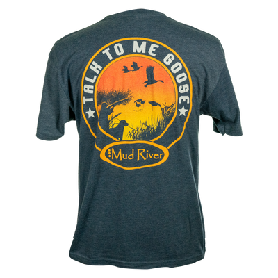 Talk to Me Goose Short Sleeve T-Shirt Navy