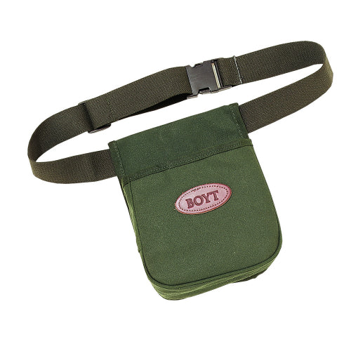 Signature Series Canvas Twin Compartment Shell Pouch