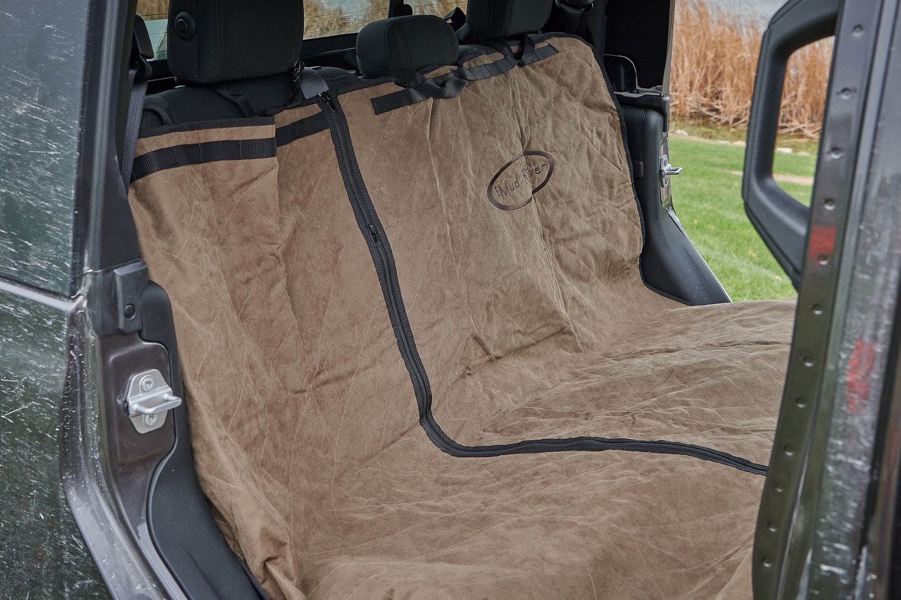 Solid Hammock Back Seat Cover